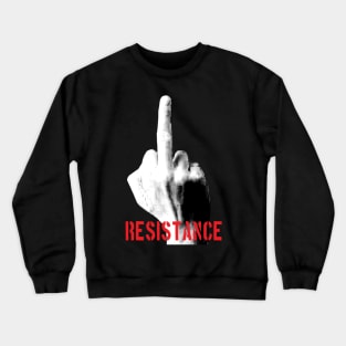 Resistance Middle Finger Crewneck Sweatshirt